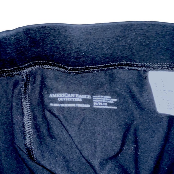 American Eagle Outfitters Woman’s Black Skinny Leg Hi-Rise Waist Leggings - Picture 6 of 11